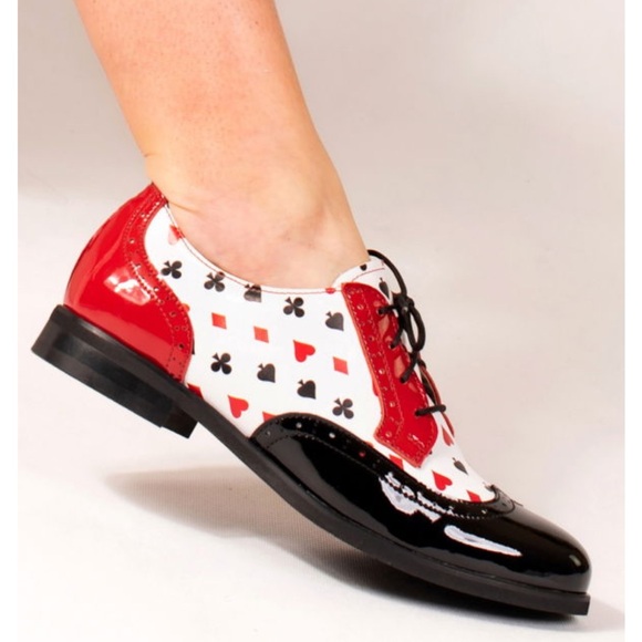 Embassy London Hatter Lovestruck Oxford Shoes - Picture 3 of 11